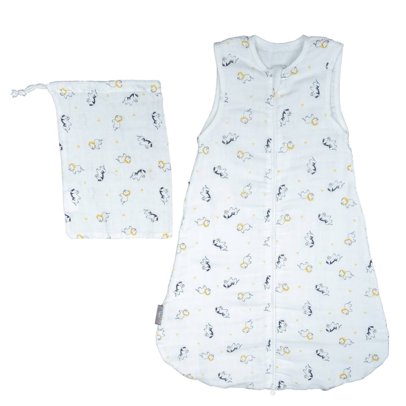 Gigoteuse Lange Été En Coton Bio Blanc