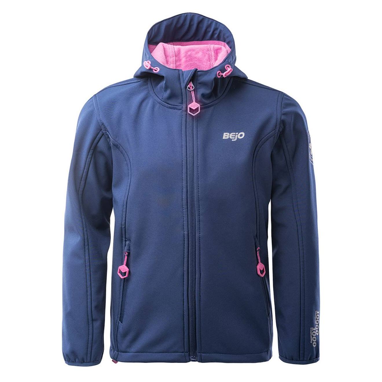 Veste Softshell Polyester Juvia Bleu / Rose Vif