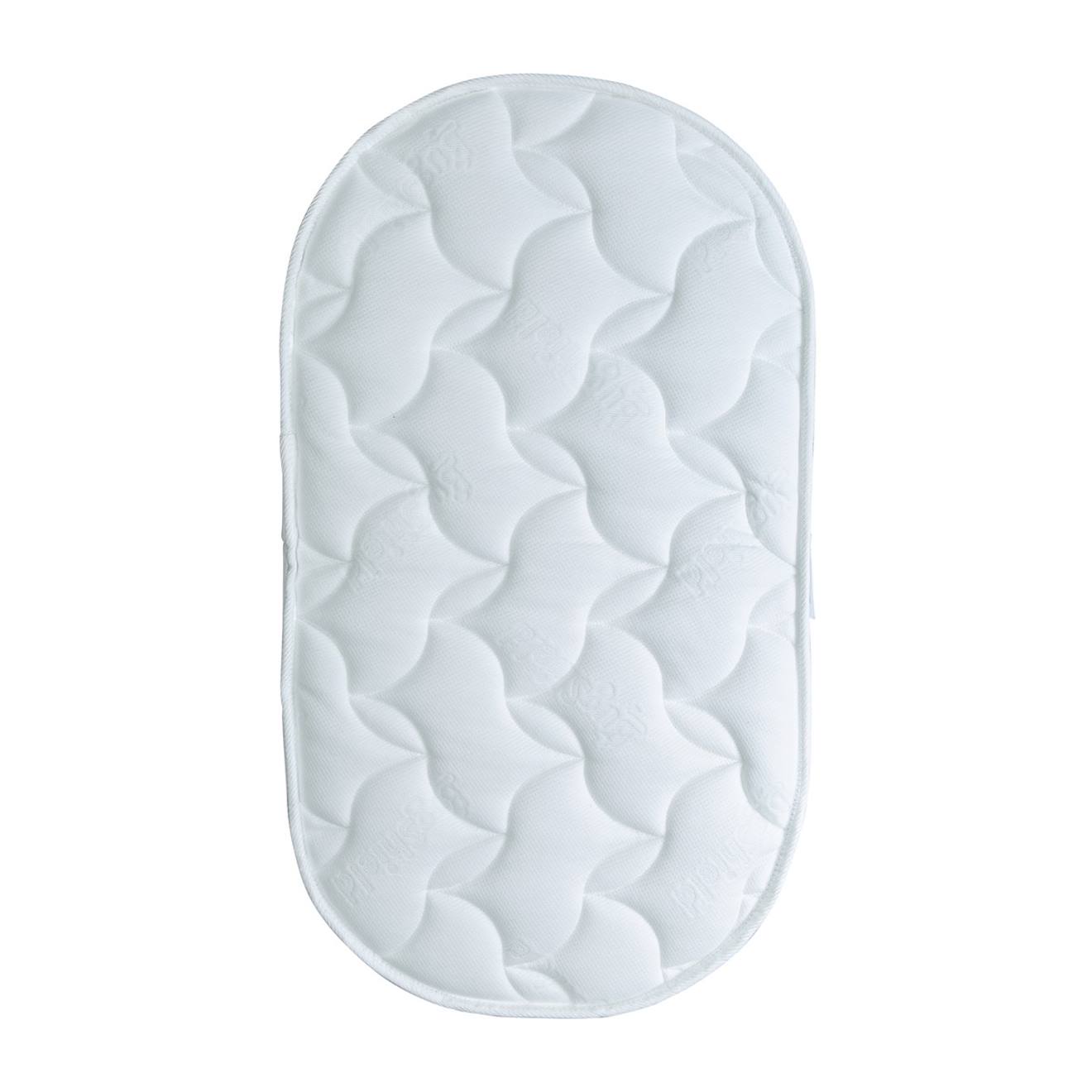 Matelas Pour Berceau En Polyester Blanc