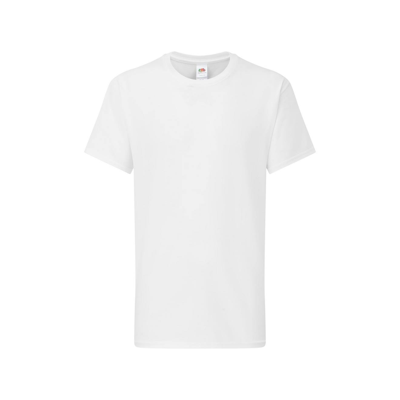 T-shirt Iconic En Coton Peigné De Qualité Supérieure Iconic 195 Blanc
