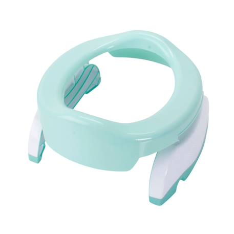 Pot nomade 2 en 1 réducteur de wc Gris+Vert menthe 7 - vertbaudet enfant 