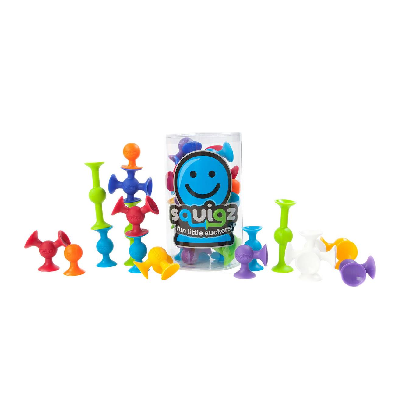 Squigz Starter - 22 P'tites Ventouses Dès 3 Ans Multicolore