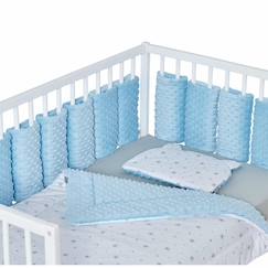 Linge de maison et décoration-Tour de lit modulable 10 pièces extra doux minky