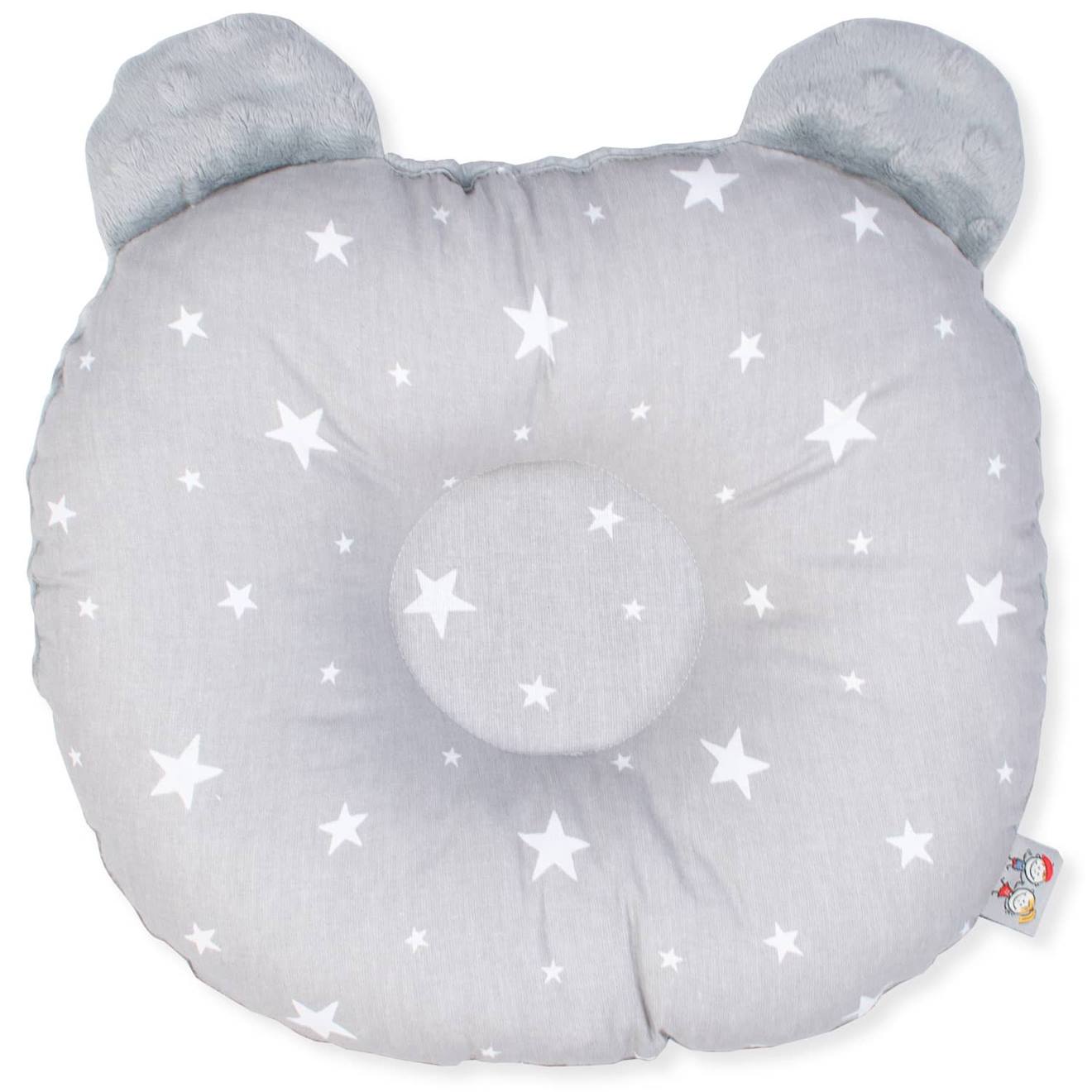 Coussin De Maintien Anti Tête Plate Stella Gris