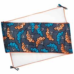 Linge de maison et décoration-Tour de lit universel wax fleurs de mariage