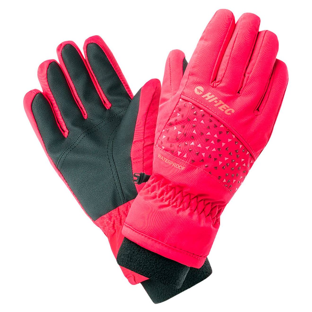 Gants De Ski Polyester Flam Rose Rouge / Rouge Betterave