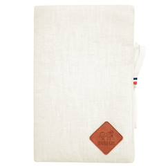 -Protège carnet de santé en lin