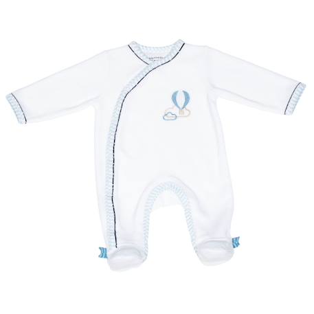 Bébé-Pyjama bébé à manches longues en velours - lazare