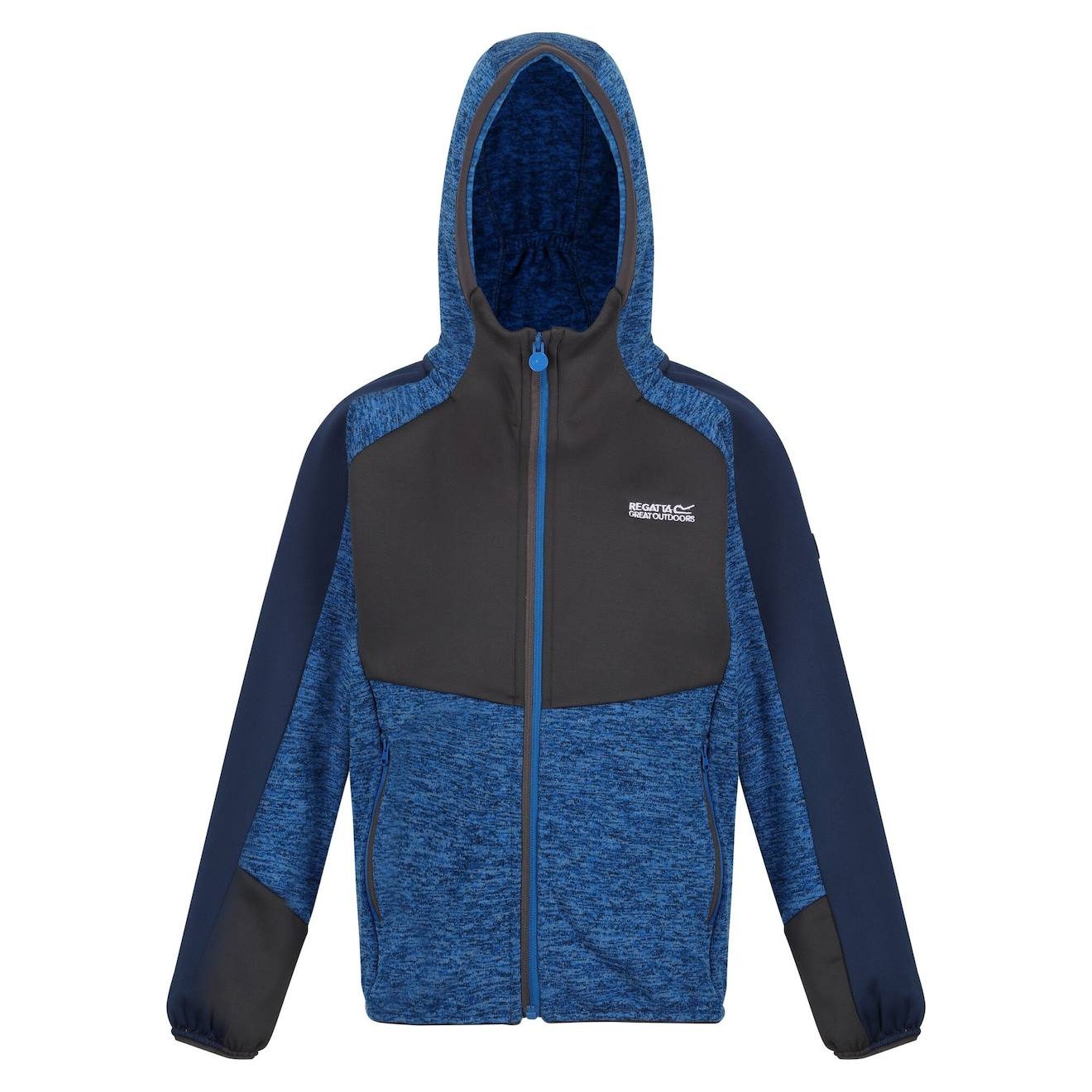 Veste À Capuche Dissolver Polyester Dissolver Vi Bleu Foncé / Gris Foncé