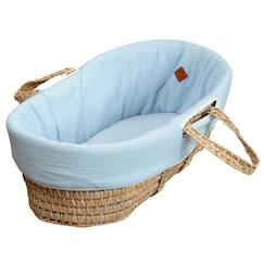Couffin bébé avec matelas habillage et drap housse jeanne  - vertbaudet enfant