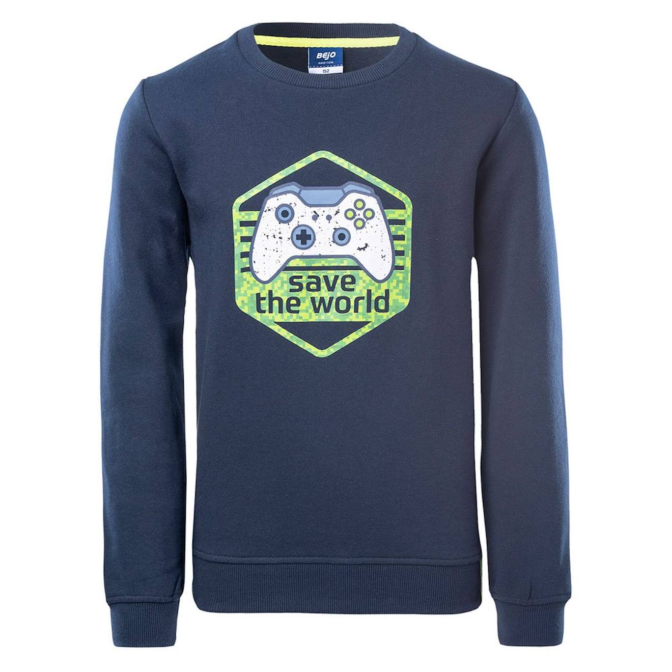 Sweat Coton Yakko Saphir Foncé
