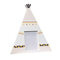 Cadre photo tipi en bois - timouki  - vertbaudet enfant