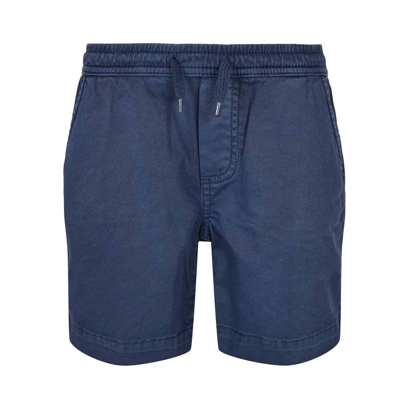 Bermuda Coton Bleu Foncé