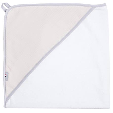 Cape de bain en gaze de coton jeanne  - vertbaudet enfant