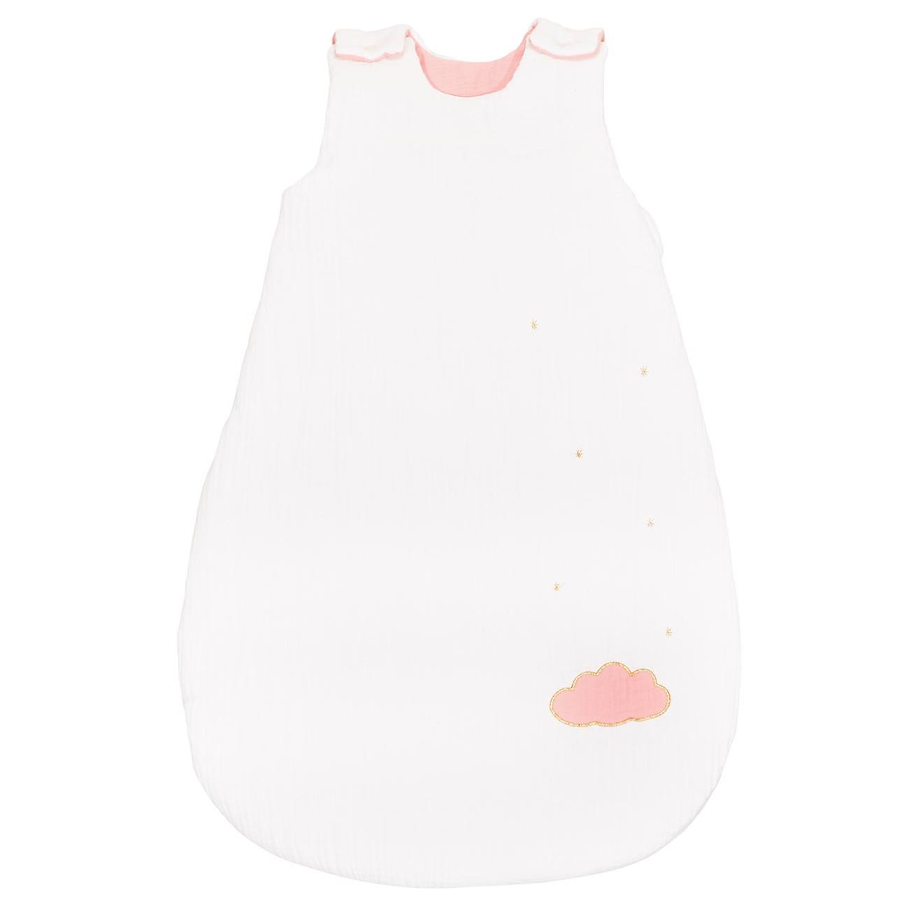 Gigoteuse En Coton - Lily Blanc/rose