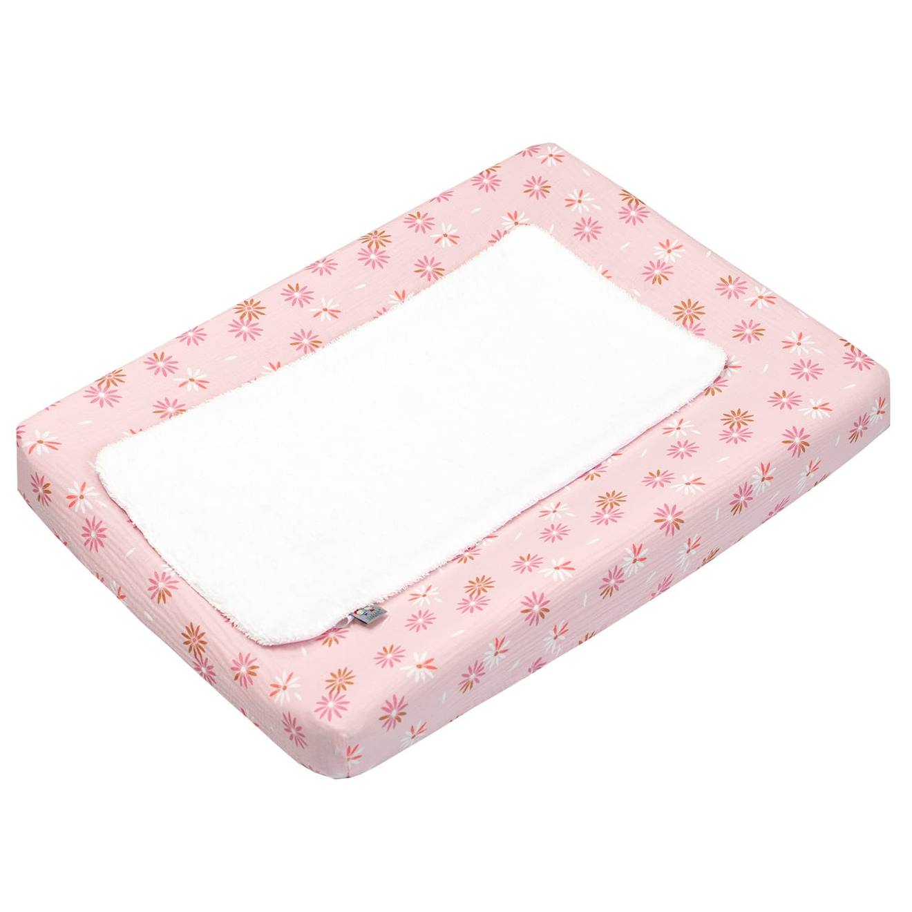 Set Housse De Matelas À Langer + Tapis De Change Safari Rosella