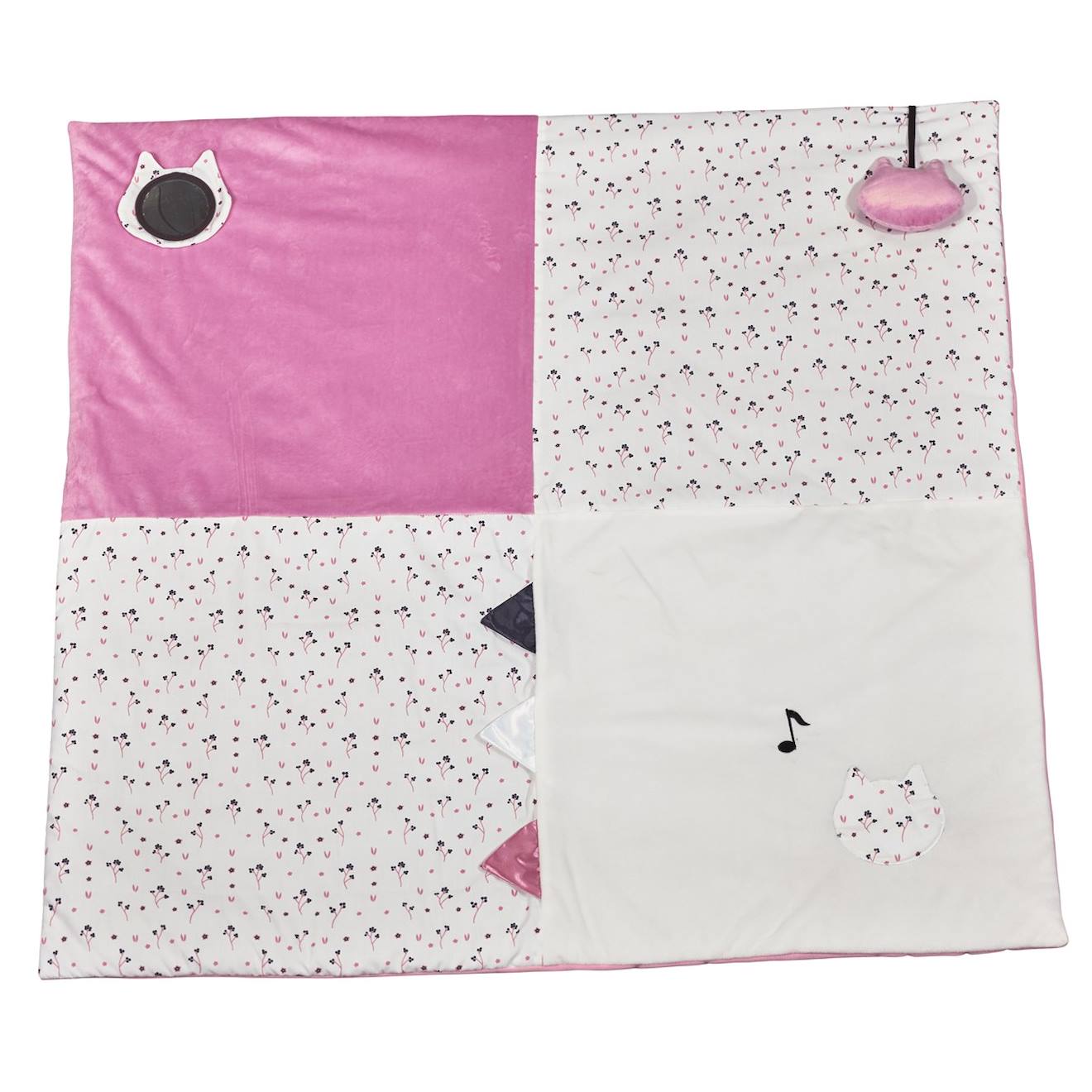 Tapis D'activités En Polyester Multicolore Multicolore