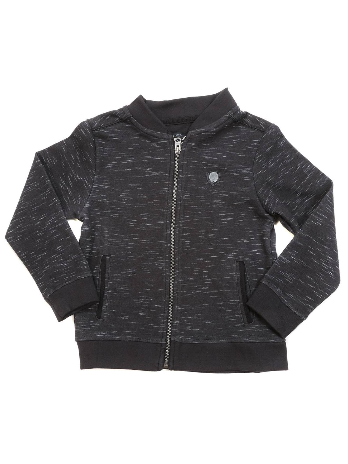 Sweat Zippe Wopta Boy Noir