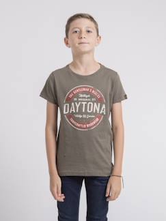 T-shirt col rond pur coton jocoby garçon  - vertbaudet enfant