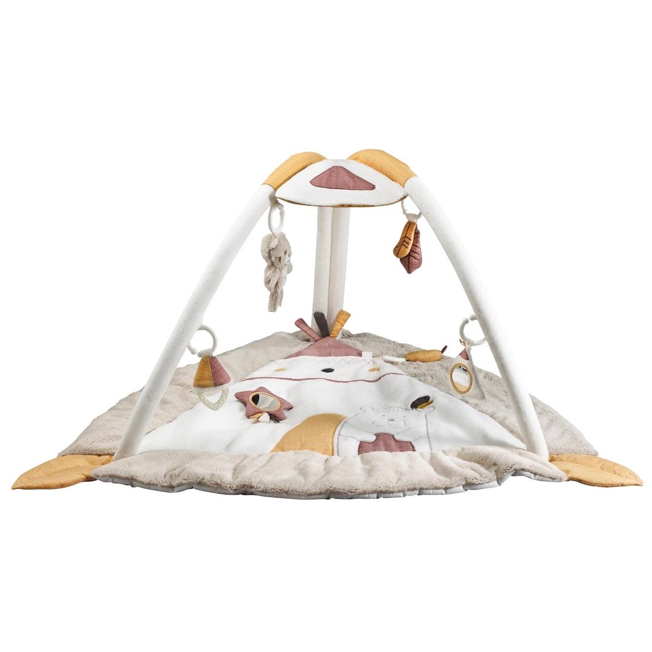 Tapis D'éveil Bébé Tipi En Polyester Beige