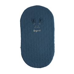Puériculture-Chancelières, plaid-Plaid-Couvre lit ovale pour berceau en coton - galopin