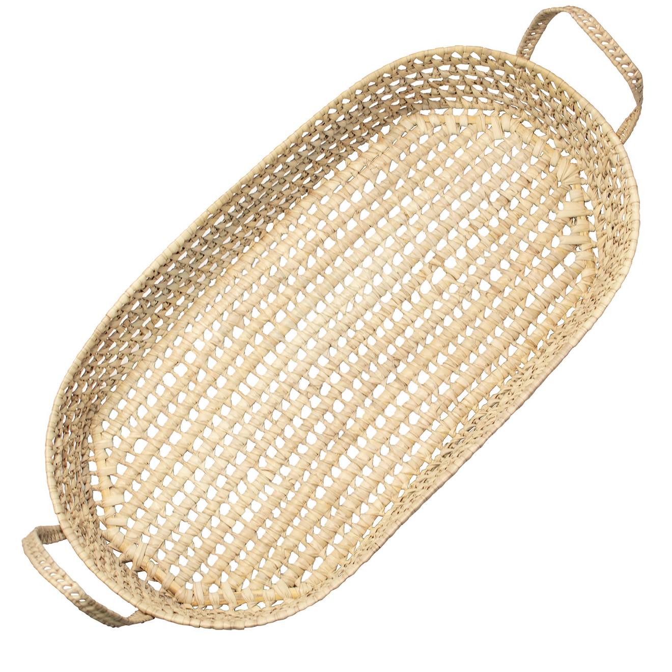 Panier À Langer En Fibres Naturelles Beige