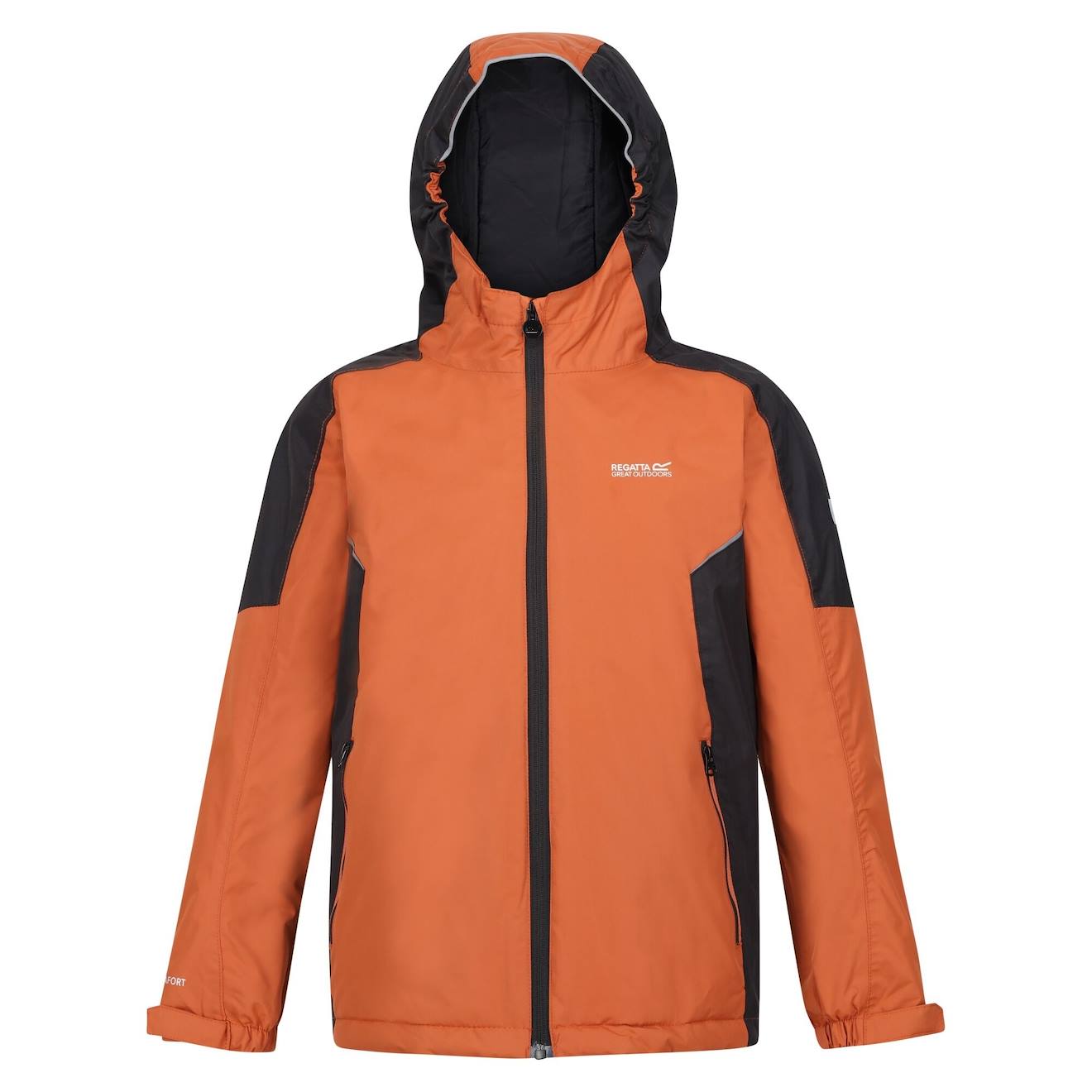 Veste Imperméable Hurdle Polyester Hurdle Iv Orange Brûlé / Noir