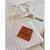 Protège carnet de santé en gaze de coton jeanne Beige+Blanc+Blanc à pois or+Bleu+Camel+Écru+Gris clair+Terracotta+Vert de gris+Vieux rose 8 - vertbaudet enfant 