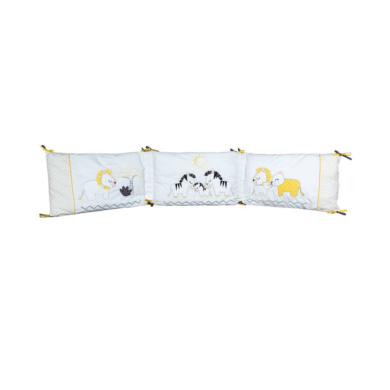 Tour De Lit En Coton Blanc