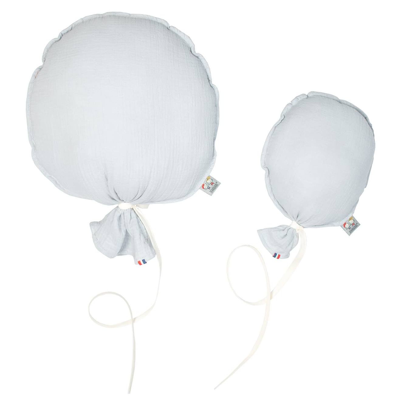 Ballon Mural Décoratif En Gaze De Coton 38cm Gris
