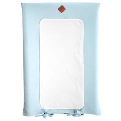 Housse de matelas à langer en gaze de coton jeanne  - vertbaudet enfant