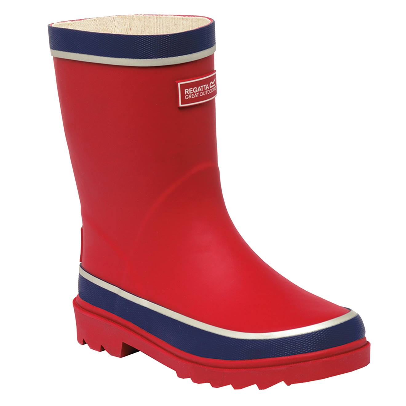 Bottes De Pluie Caoutchouc Foxfire Rouge