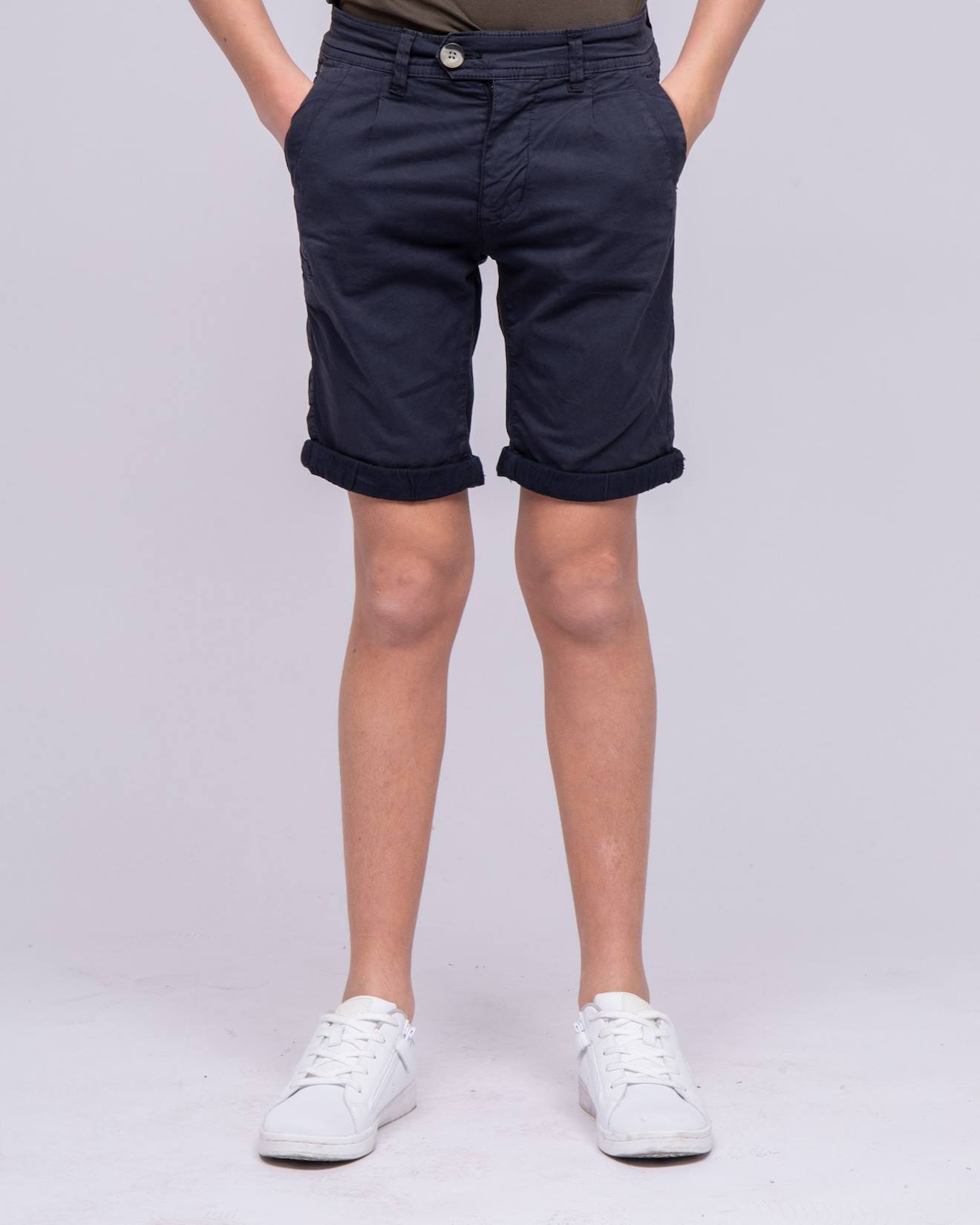 Bermuda Chino Barnas-j Bleu Marine