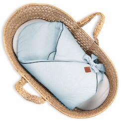 -Couverture d'emmaillotage en gaze de coton jeanne
