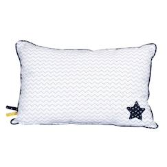-Coussin rectangulaire en coton - hello