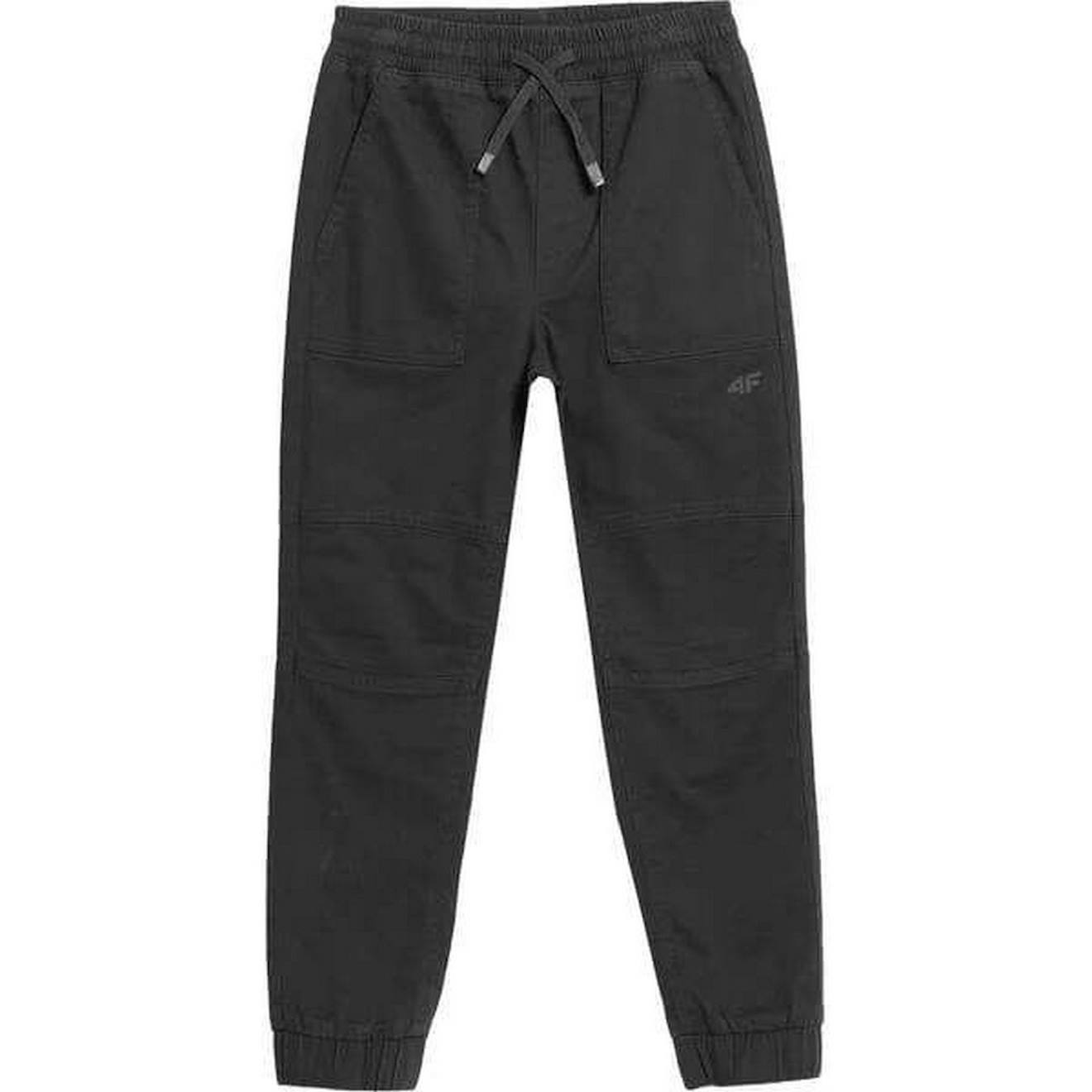 Pantalon Coton Noir