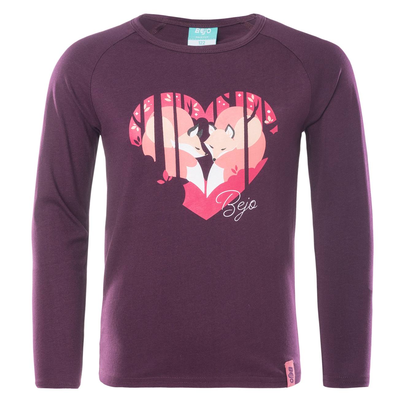T-shirt Coton Rita Violet Foncé