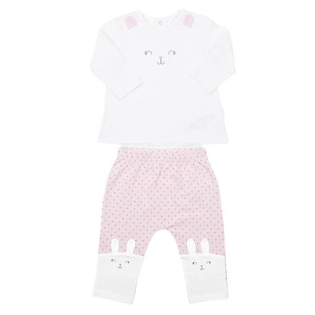 Bébé-Pyjama bébé 2 pièces en coton bio lapin