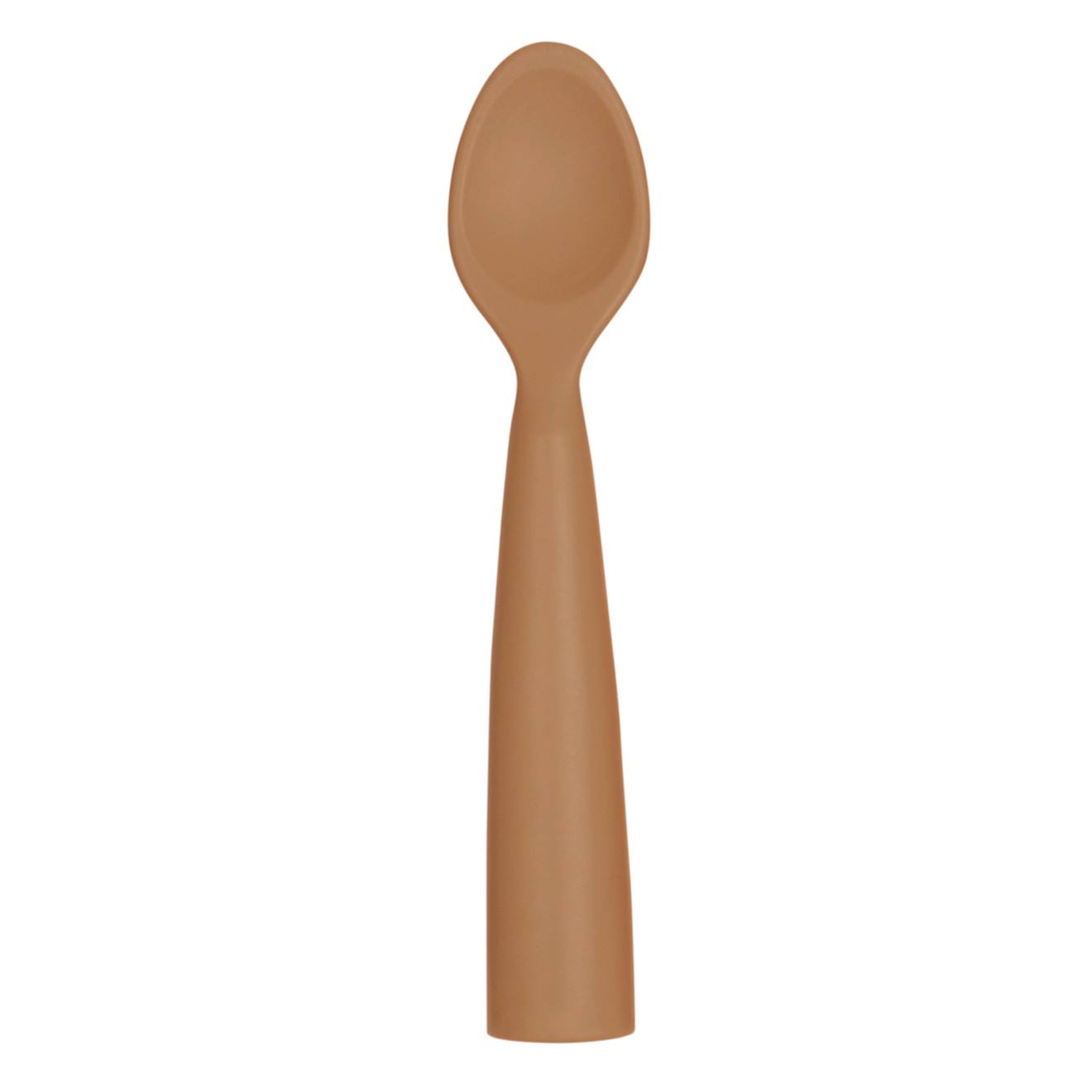 Cuillère Bébé En Silicone Caramel
