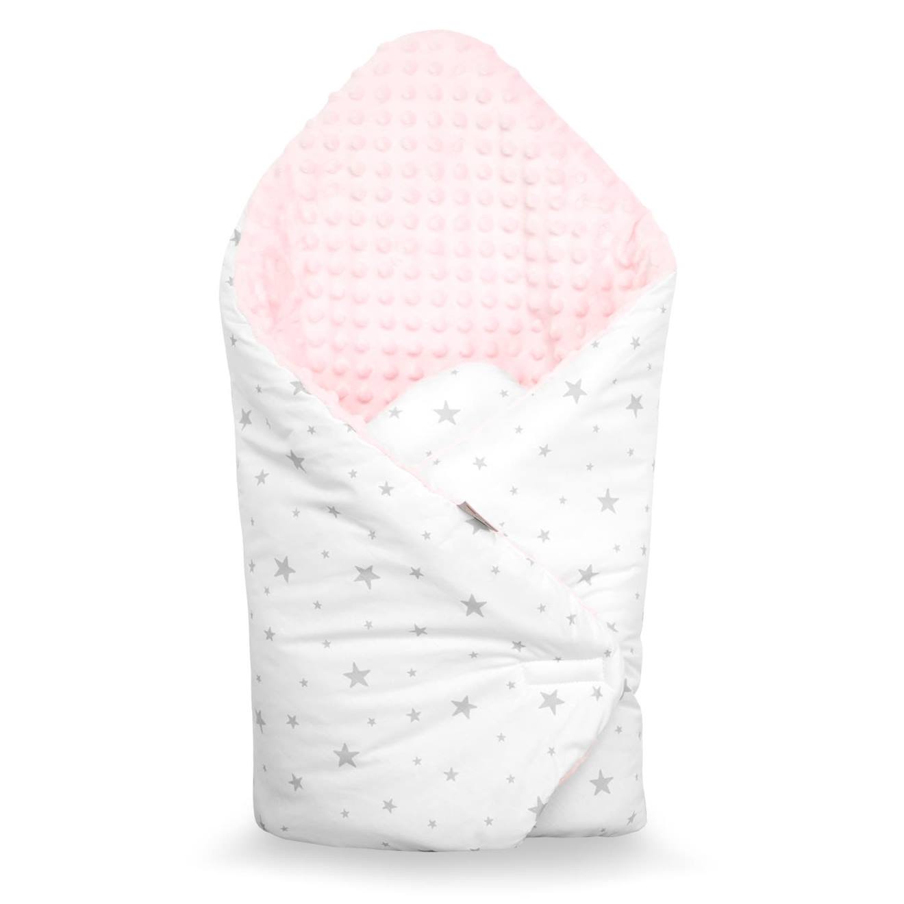 Couverture D'emmaillotage Minky Stella Rose