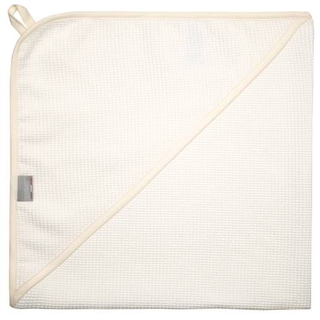 Cape de bain bébé en coton nid d'abeille  - vertbaudet enfant