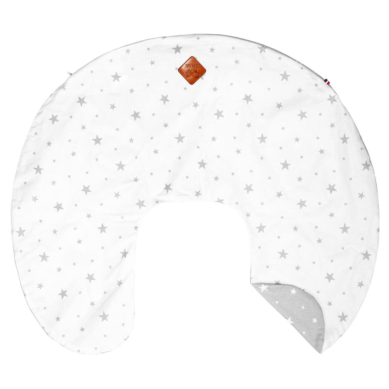 Housse Pour Coussin D'allaitement Ergonomique Stella Imprimé Étoiles