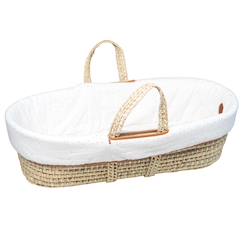 Couffin bébé avec matelas habillage et drap housse pois dorés  - vertbaudet enfant