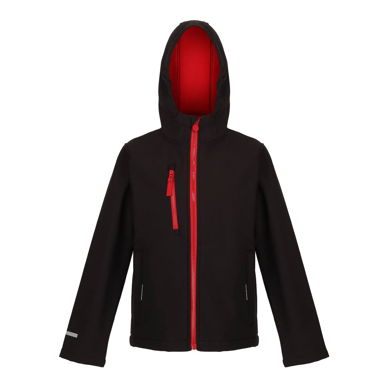 Veste Softshell Polyester Ablaze Noir / Rouge Classique