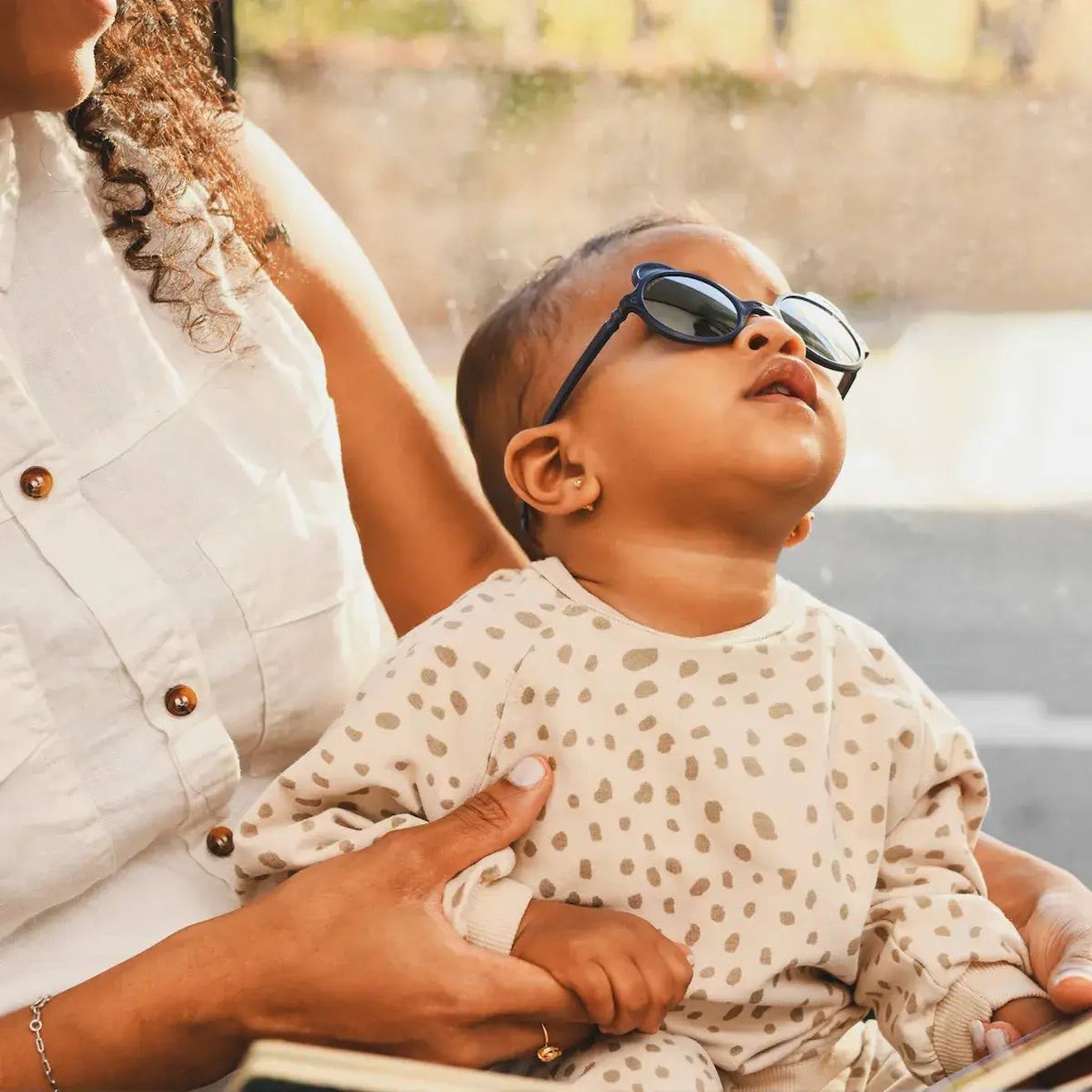 Lunettes De Soleil Ourson Bleu Marine (Ki Et La) - Image 3