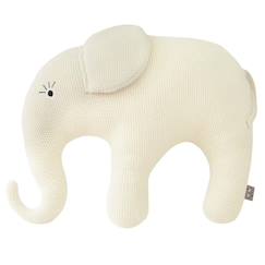 Jouet-Premier âge-Grande peluche éléphant en coton tricoté