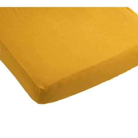 Lot 2 draps housse pour lit évolutif bébé en coton - original Blanc+Bleu ciel+Bleu nuit+Jaune+Rose 10 - vertbaudet enfant 
