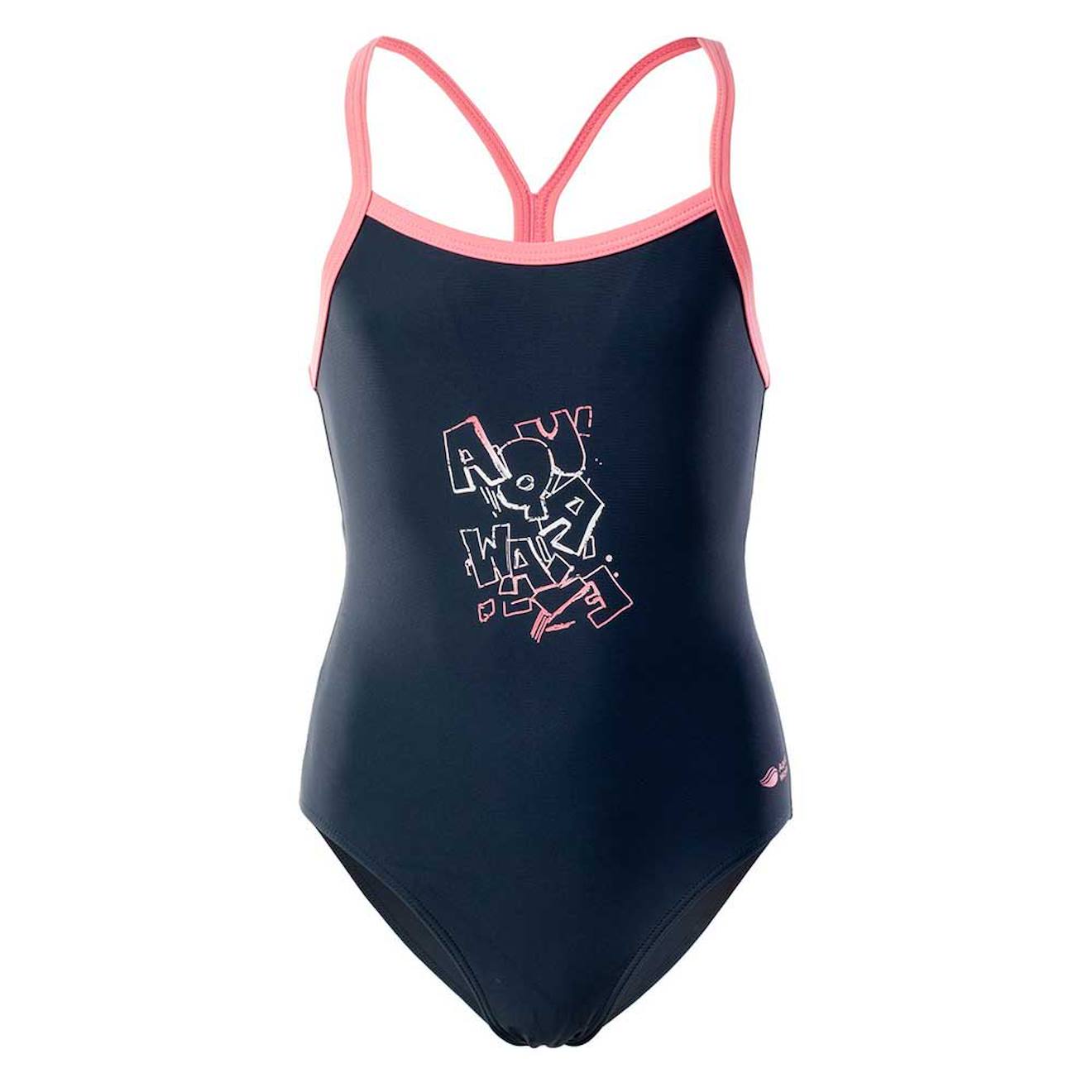 Maillot De Bain 1 Pièce Synthétique Velanti Myrtille / Corail Rose