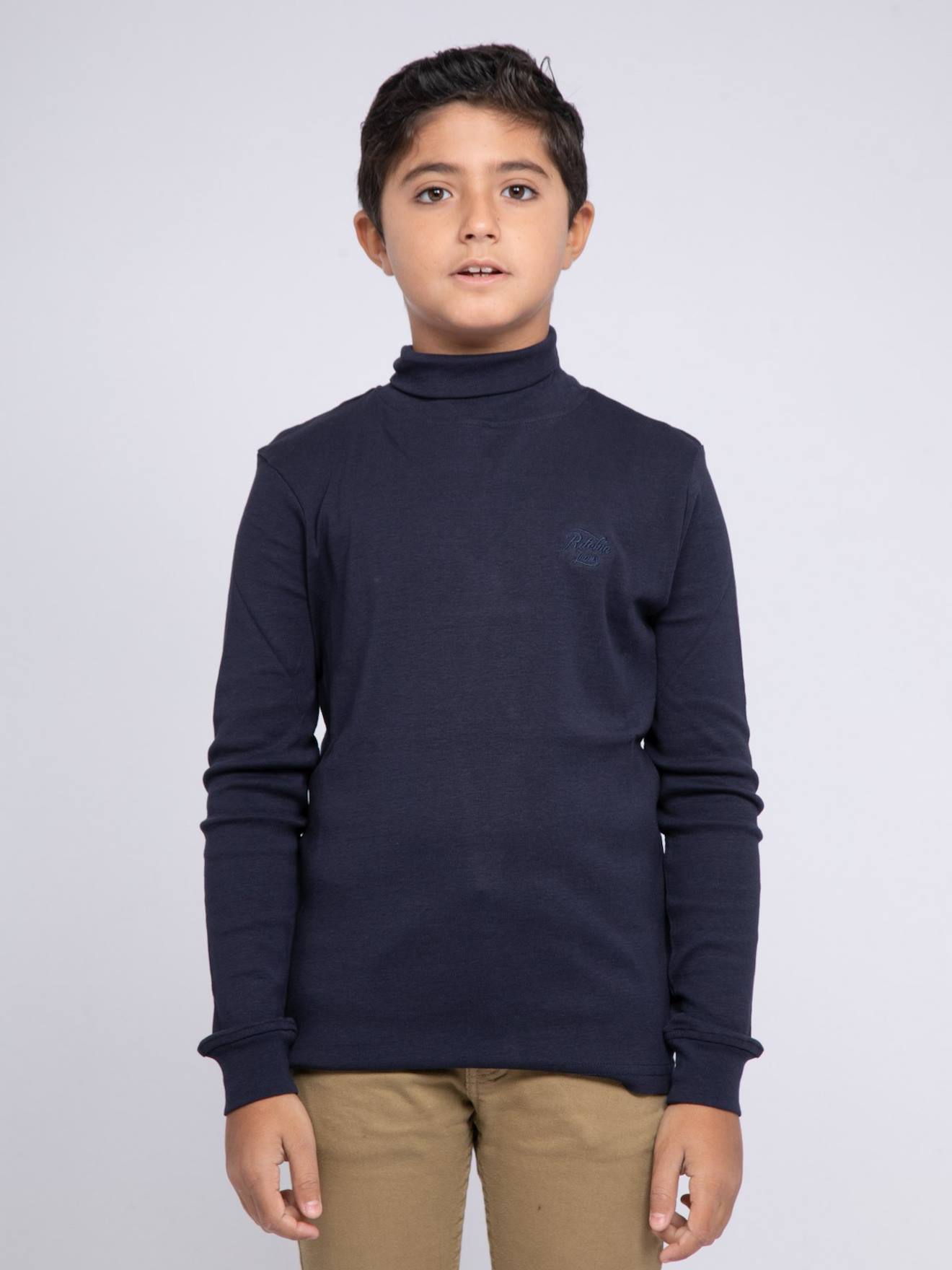 Sous Pull Waren Boy Bleu Marine
