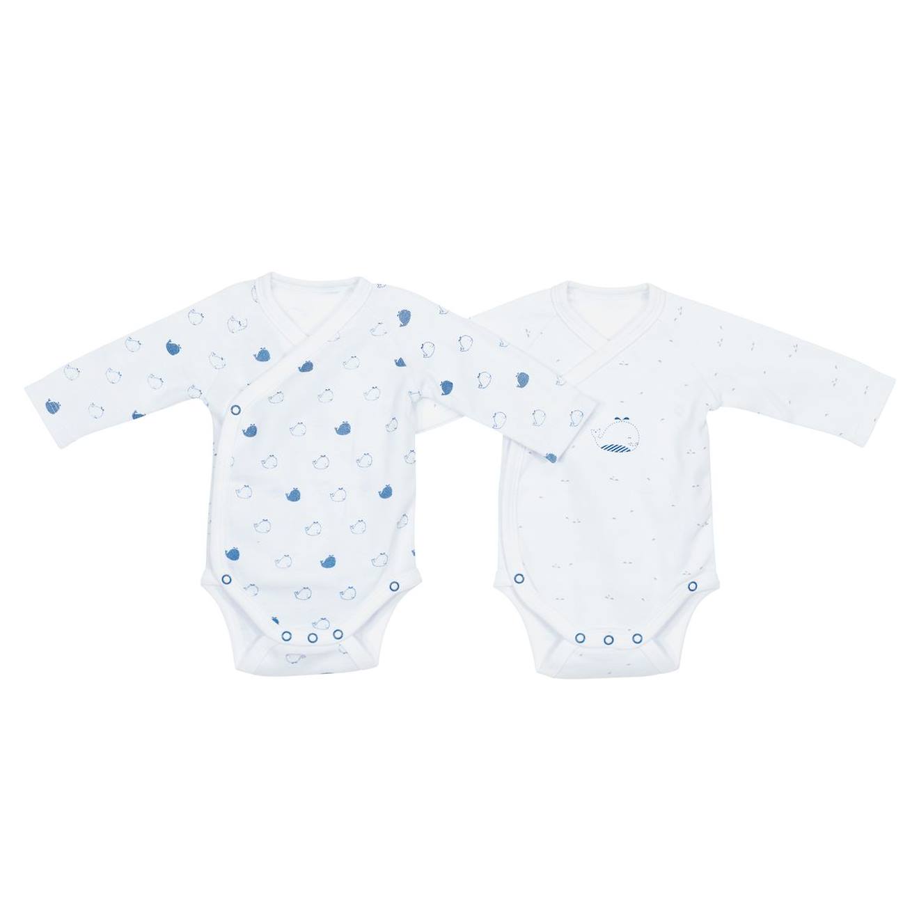 Bodies Bébé À Manches Longues Blanc